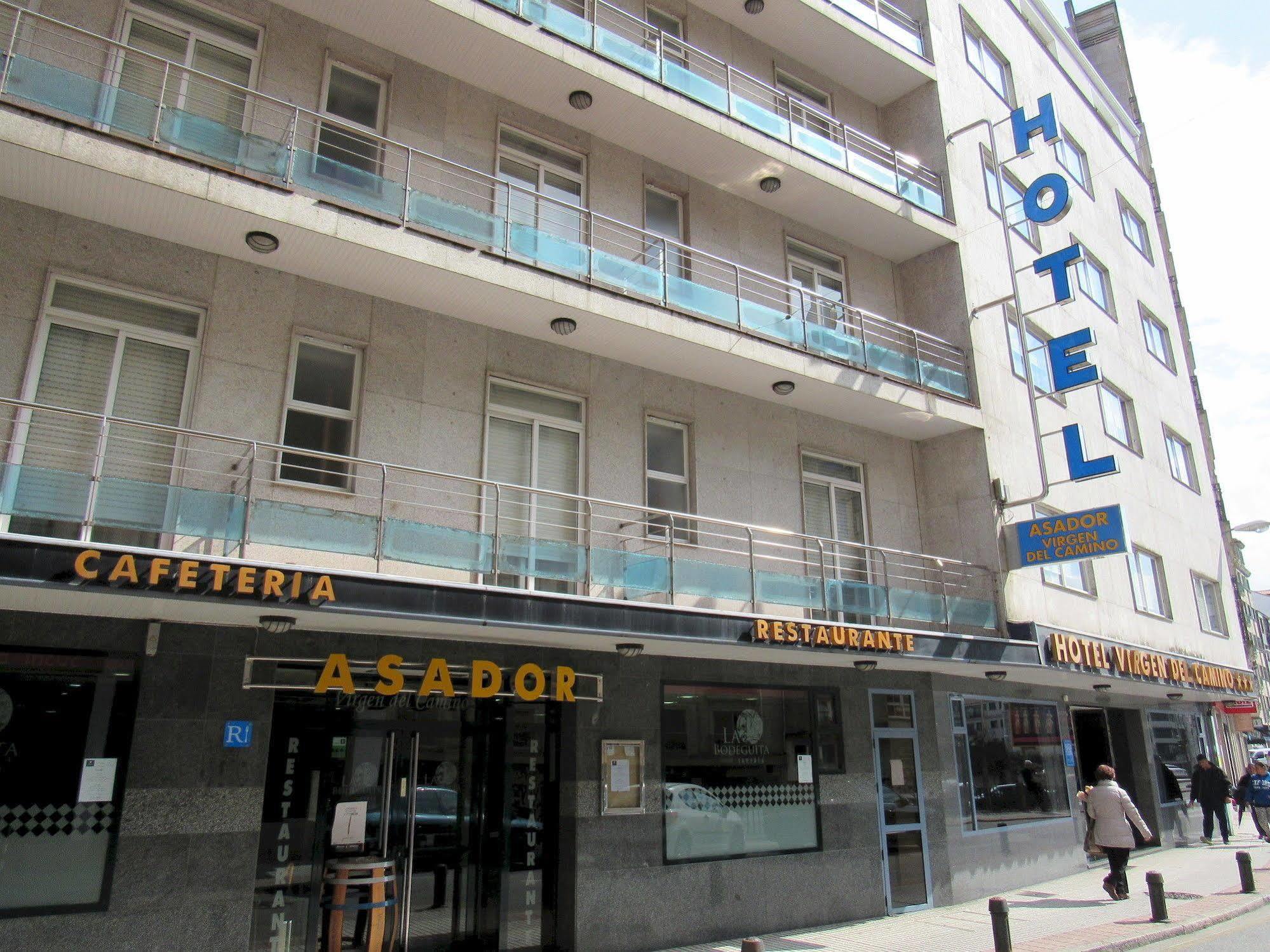 Hotel Virgen Del Camino Понтеведра Экстерьер фото